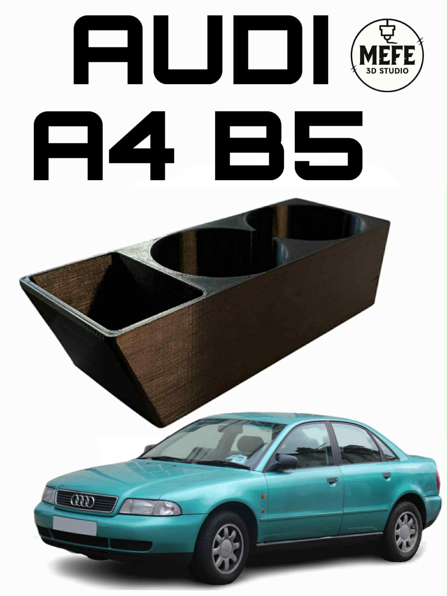 Cup holder audi A4 B5