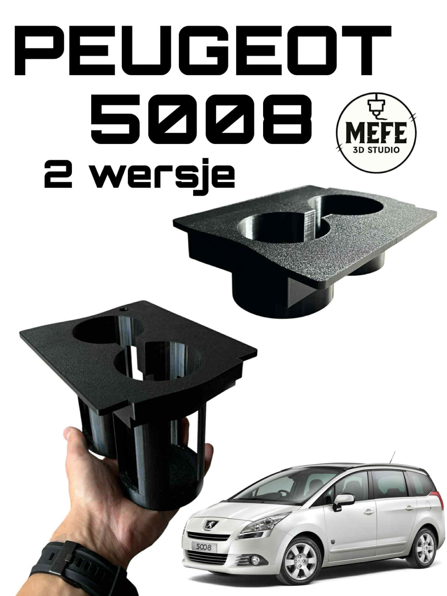 Cup holder Peugeot 5008 2 opcje
