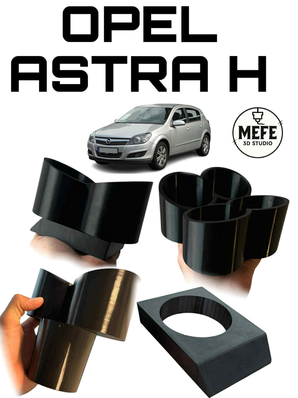 Cup holder Opel Astra H - wiele wersji HIT 4 napoje!