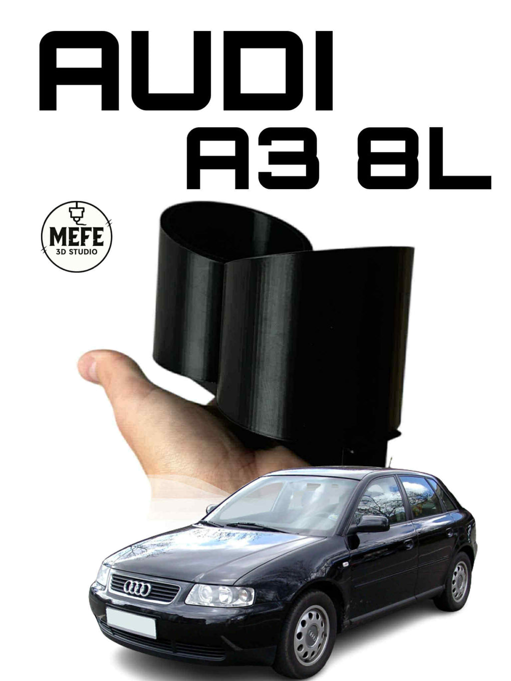 Cup holder do Audi A3 8L