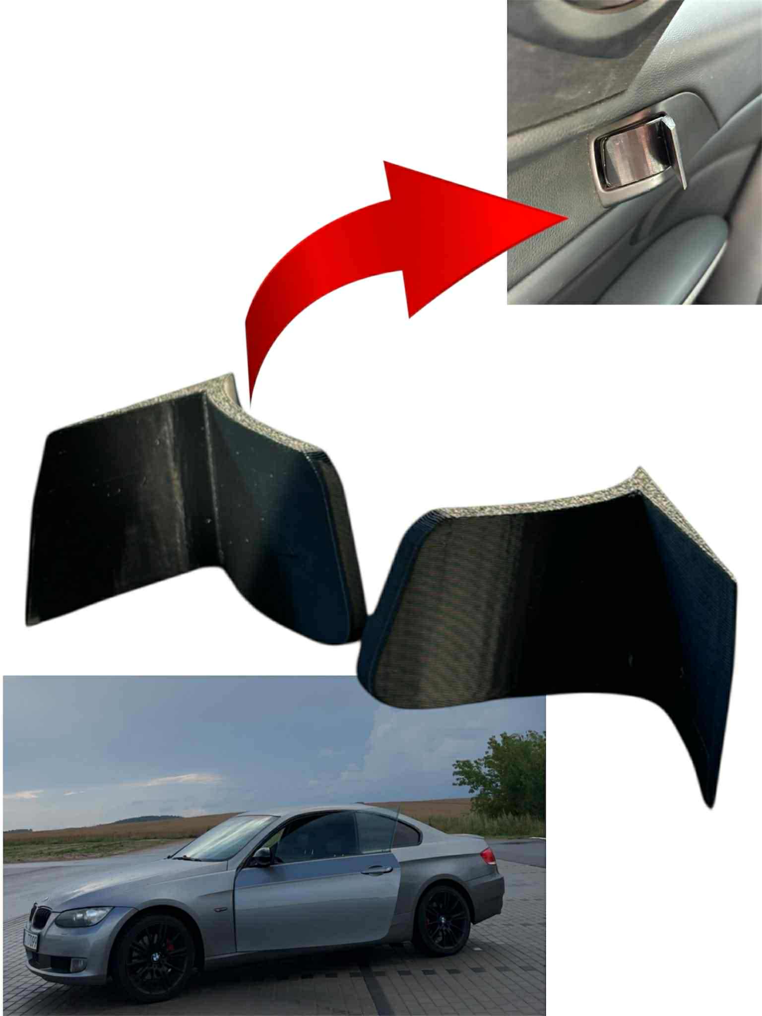 Adapter podajnika pasów BMW E92 / F32/F8X- podajnik przeciw wypadaniu pasów