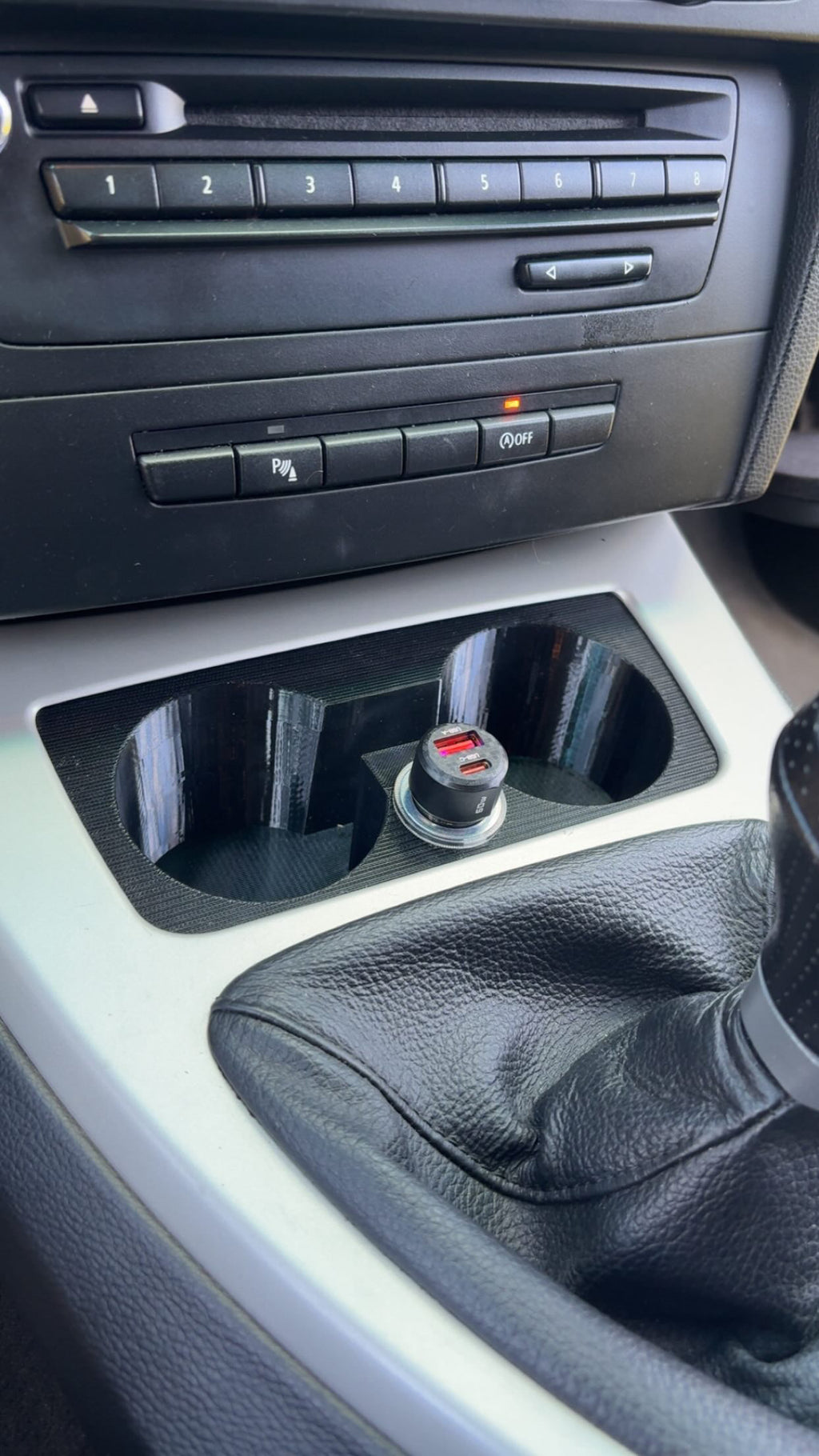 Cup holder BMW E90 E91 E92