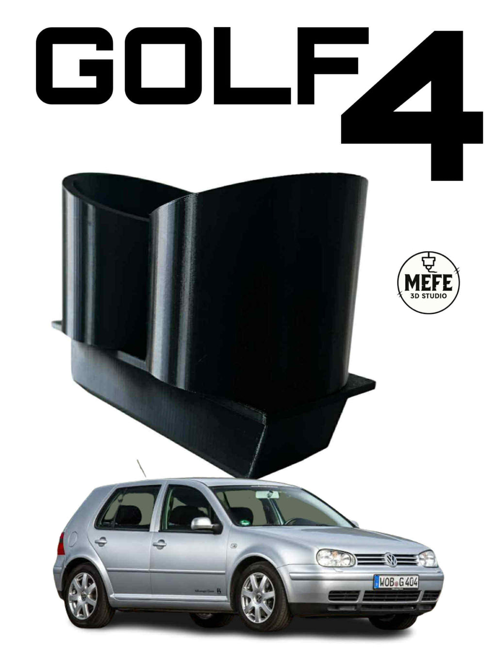 Cup holder do Volkswagen Golf 4